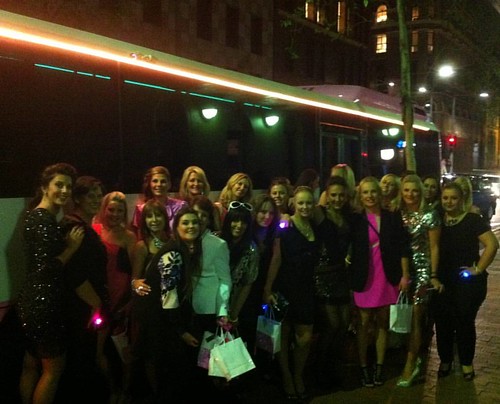 #GirlsNightOut on #PinkPartyBus in #Sydney  Call 0405 341 341 to book a #PartyBus for #BirthdayParty #HensNight or just a #GreatNightOut