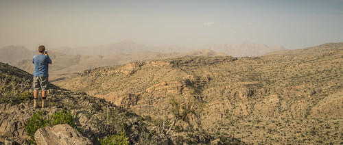 Hiking on the Jebel Akhdar, Oman