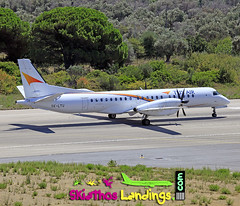 TUS Airways SAAB-2000 • <a style="font-size:0.8em;" href="http://www.flickr.com/photos/146444282@N02/36743891076/" target="_blank">View on Flickr</a>