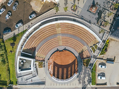 Telšiai amphitheater | Lithuania Aerial #256/365