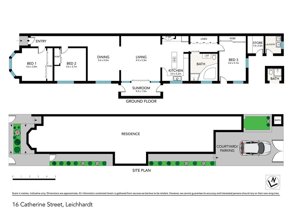 16 Catherine Street floorplan