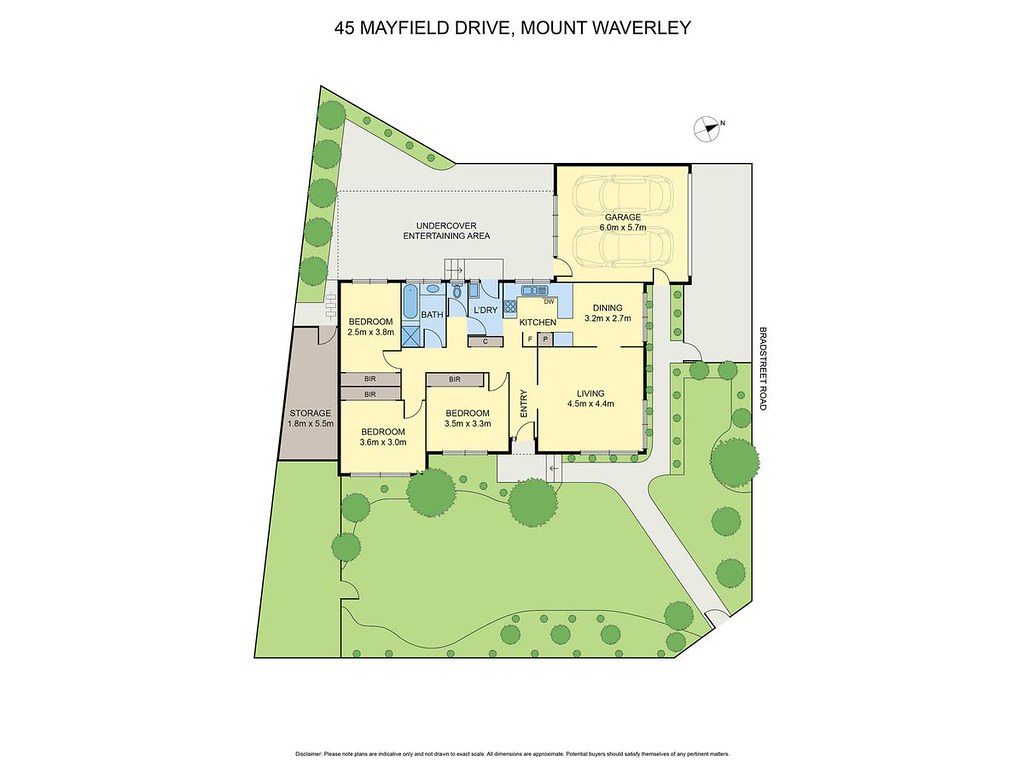 45 Mayfield Drive floorplan