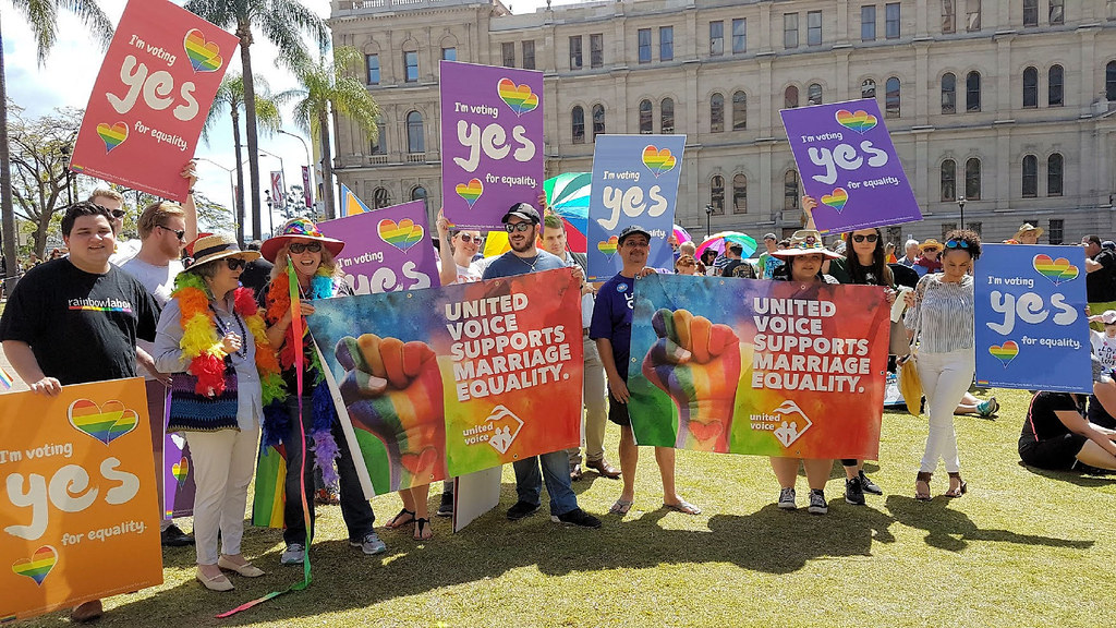 Brisbane - Yes to Equality Rally 10th Sep 2017