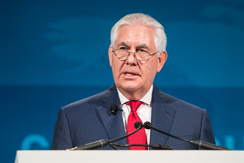 From flickr.com: Secretary of State Rex Tillerson, From Images