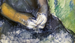 Cézanne, Madame Cézanne (detail), 1891