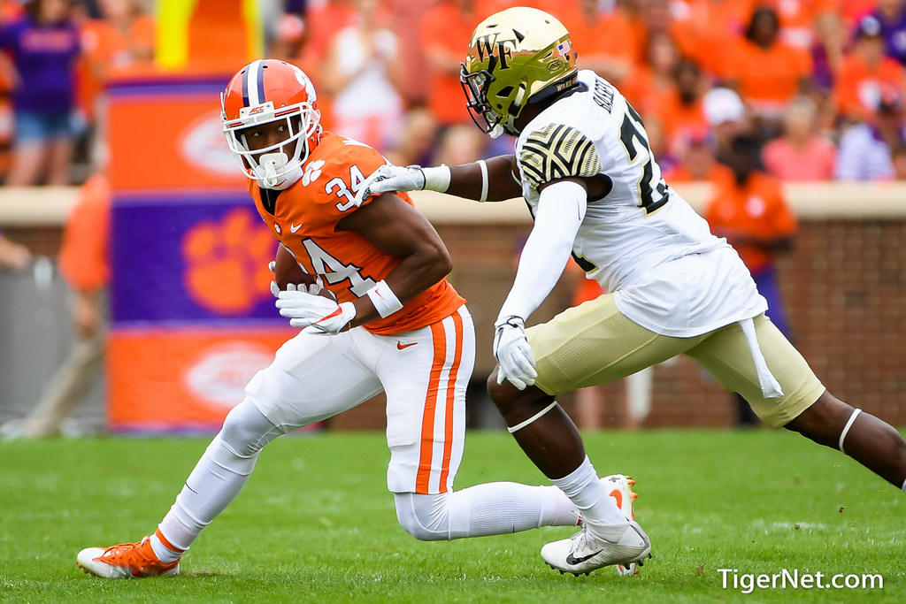 Clemson Football Photo of Ray-Ray McCloud and Wake Forest