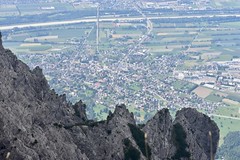 Uitzicht over Liechtenstein (Schaan)