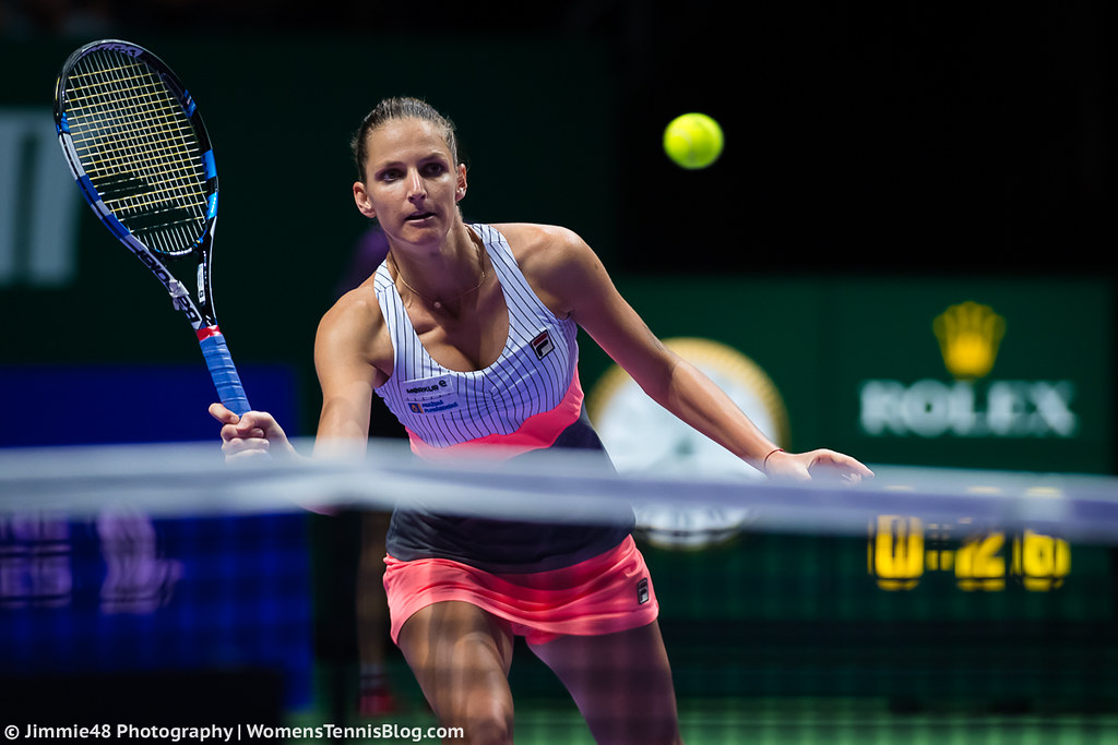 WTA Finals PHOTOS: Pliskova vs. Williams, Muguruza vs. Ostapenko.