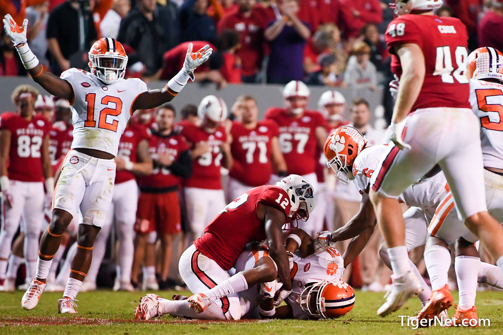 Clemson Football Photo of Ryan Carter and NC State