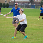 <b>Alumni Ultimate Frisbee</b><br/> Homecoming 2017 Men's Ultimate Frisbee Alumni game. Photo by Rachel Miller '18<a href="//farm5.static.flickr.com/4461/23889534118_56f6dfe7d0_o.jpg" title="High res">&prop;</a>
