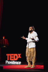 Raymond Two Hawks Watson. TEDx Providence 2017