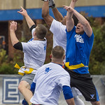 <b>Alumni Flag Football Game</b><br/> Luther alumni played a friendly football match on the homecoming 2017 saturtday the 7th of october. The Alumni tested the new blue turf of the Legacy Field for the first time! Photo by Hasan Essam Muhammad<a href="//farm5.static.flickr.com/4465/37710605402_ea458ac6c8_o.jpg" title="High res">&prop;</a>
