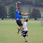 <b>Alumni Ultimate Frisbee</b><br/> Homecoming 2017 Men's Ultimate Frisbee Alumni game. Photo by Rachel Miller '18<a href="//farm5.static.flickr.com/4466/37072013083_35c3ac4e1d_o.jpg" title="High res">&prop;</a>
