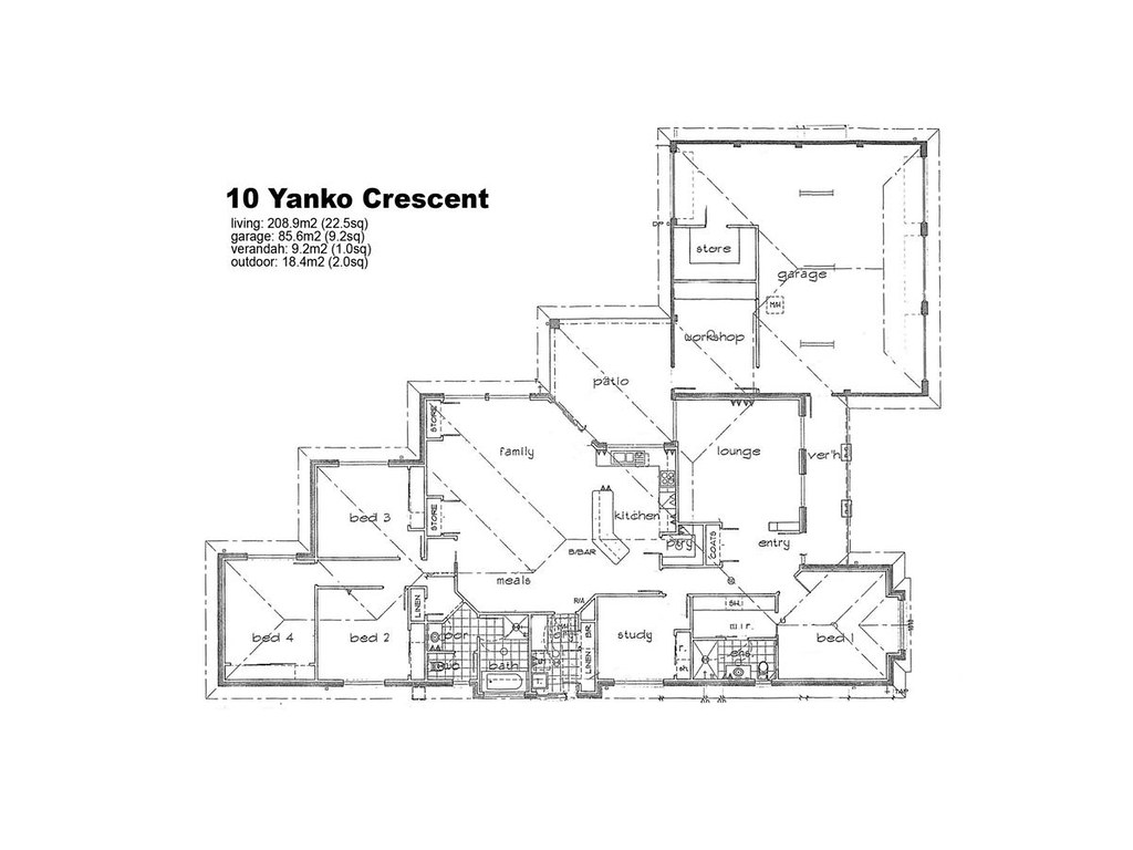 10 Yanko Crescent, Bourkelands NSW 2650 floorplan