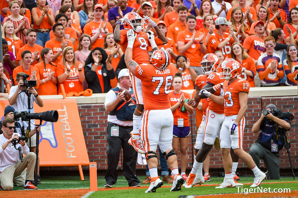 Clemson Football Photo of Deon Cain and Sean Pollard and Wake Forest
