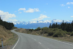 Weg zu Mt Cook