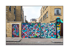 Street Art (DRT, Impulse Prints), North London, England.