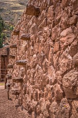 Just outside Cusco we came across some more ruins.  Dare you to try these steps!