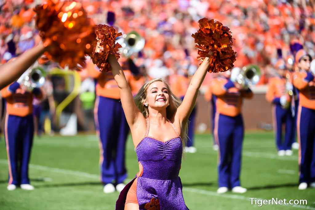Clemson Football Photo of Tiger Band and Boston College