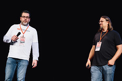 Michael Gazdacko and Peter Haas. TEDx Providence 2017