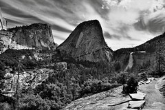 Views Seen Along the John Muir Trail (Black & White, Yosemite National Park)