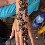 Henna Artist in Essaouira