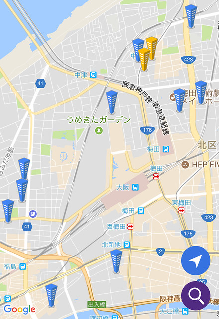 梅田を歩いてて思いますが、繁華街は高層ビ...