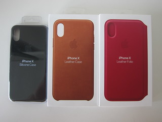 Apple iPhone X Silicone, Leather & Folio Case