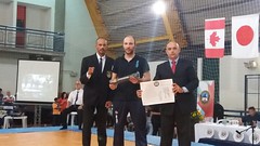 Graduation de Shihan Jeovaldo Barreto et Sensei Germán Carballo Championnat sud-américain 2017.