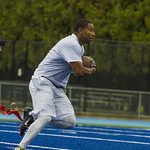 <b>Alumni Flag Football Game</b><br/> Luther alumni played a friendly football match on the homecoming 2017 saturtday the 7th of october. The Alumni tested the new blue turf of the Legacy Field for the first time! Photo by Hasan Essam Muhammad<a href="//farm5.static.flickr.com/4509/37072057163_dddd2c96e2_o.jpg" title="High res">&prop;</a>
