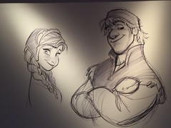 A Sketch of Anna and Kristoff from Frozen • <a style="font-size:0.8em;" href="http://www.flickr.com/photos/28558260@N04/37970603024/" target="_blank">View on Flickr</a>