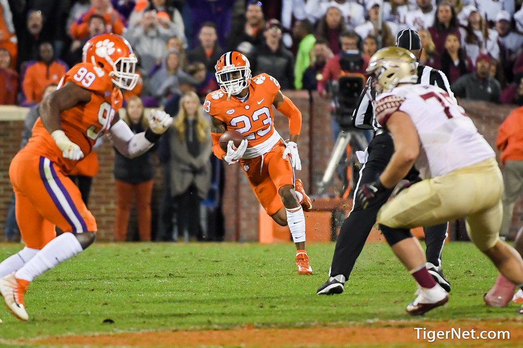 Clemson Football Photo of Van Smith and Florida State