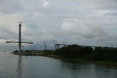 The Under Construction Atlantic Bridge in Panama • <a style="font-size:0.8em;" href="http://www.flickr.com/photos/28558260@N04/24888162398/" target="_blank">View on Flickr</a>