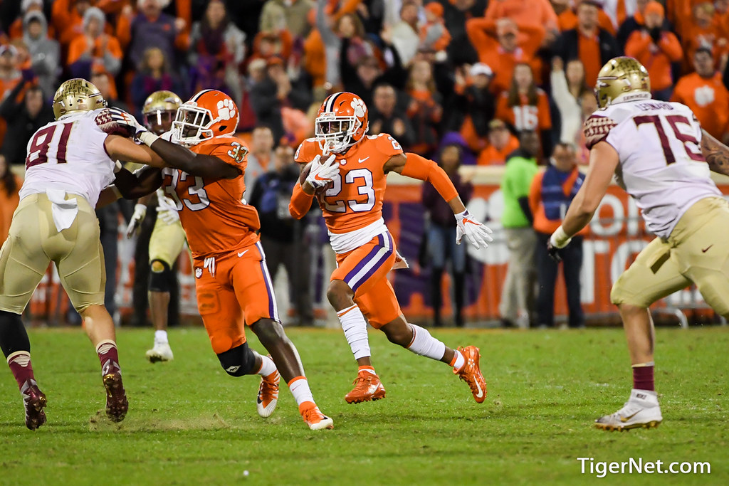 Clemson Football Photo of Van Smith and Florida State