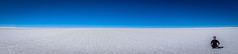 The Salar de Uyuni was the perfect place to meditate.