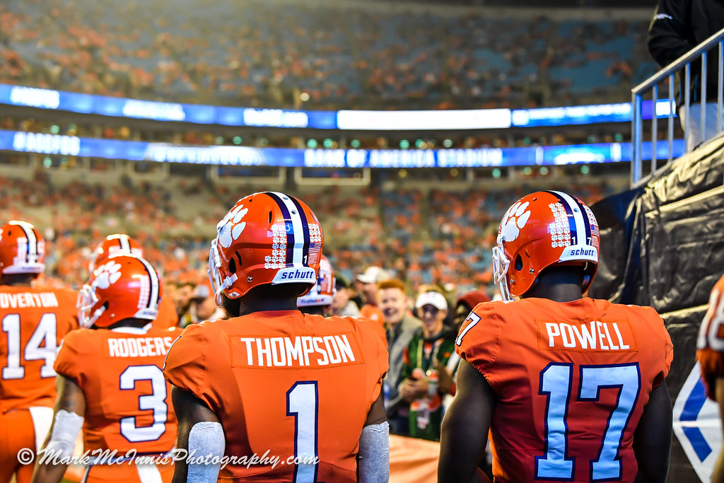 Clemson Football Photo of accchampionship and miami and Mark McInnis Photography
