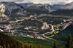 From the Top of Sulphur Mountain (Banff National Park)