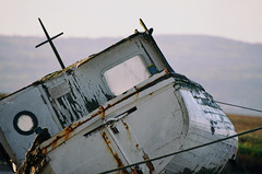 Boat with cross