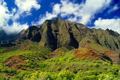 Kalalau valley, Na Pali coast, Kauai, Hawaii