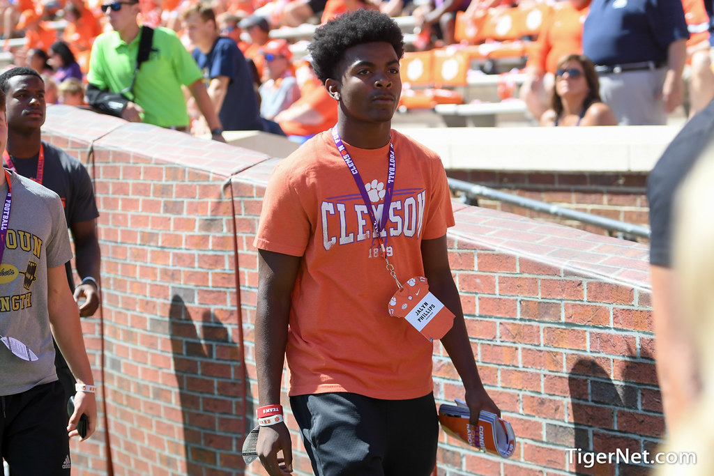 Clemson Recruiting Photo of Jalyn Phillips and kentstate
