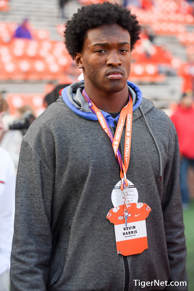 Clemson Recruiting Photo of Kevin Harris and Florida State