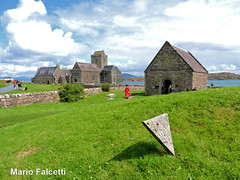 Scotland (United Kingdom): Iona island in the Inner Hebrides: Iona Abbey