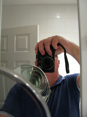 Selfie in the bathroom mirror  314/365