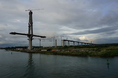 The Under Construction Atlantic Bridge in Panama • <a style="font-size:0.8em;" href="http://www.flickr.com/photos/28558260@N04/24888166168/" target="_blank">View on Flickr</a>