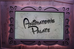 Animator's Palate Sign on the Disney Wonder • <a style="font-size:0.8em;" href="http://www.flickr.com/photos/28558260@N04/38379898672/" target="_blank">View on Flickr</a>