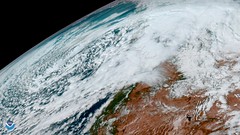GOES-16 Captures Strong Low Pressure System in the Pacific Northwest