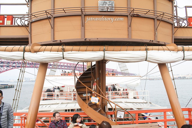 【日本大阪旅遊景點】帆船型觀光船聖瑪麗亞號&#038;天保山摩天輪(天保山大觀覽車)－大阪周遊卡免費景點 (含票價資訊) @J&amp;A的旅行