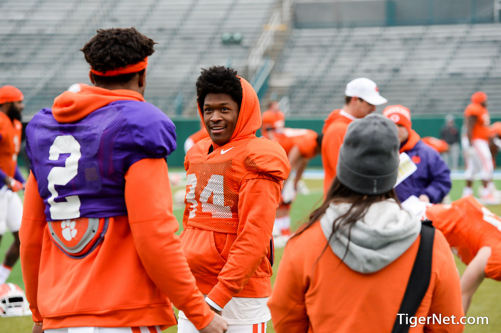 Clemson Football Photo of Ray-Ray McCloud and sugarbowl