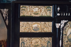 Detail on antique cabinet