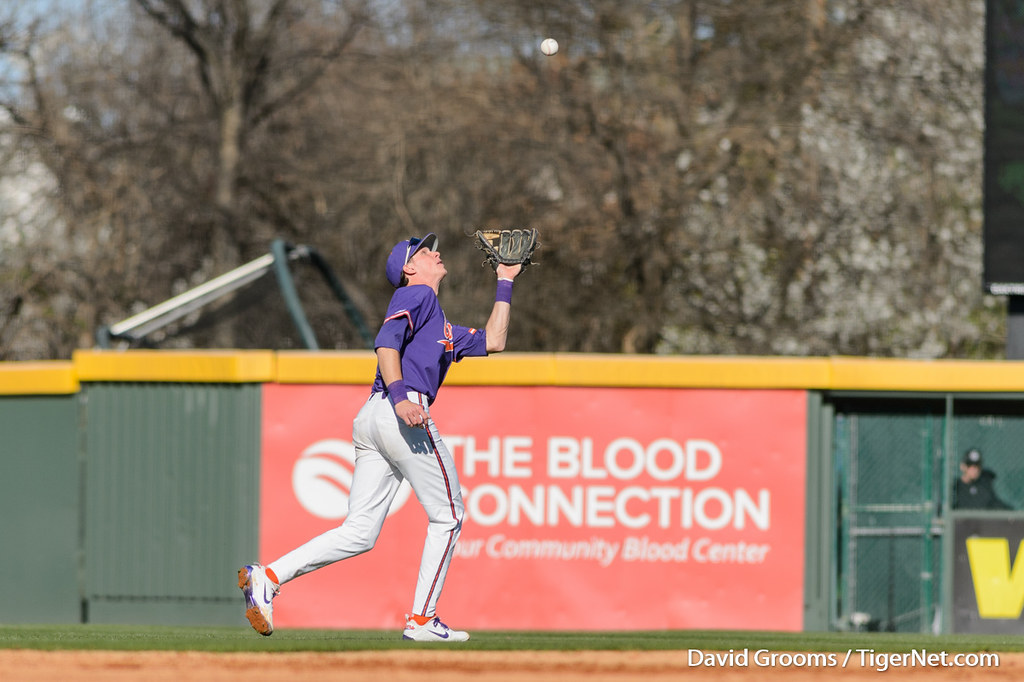 Clemson Baseball Photo of Logan Davidson